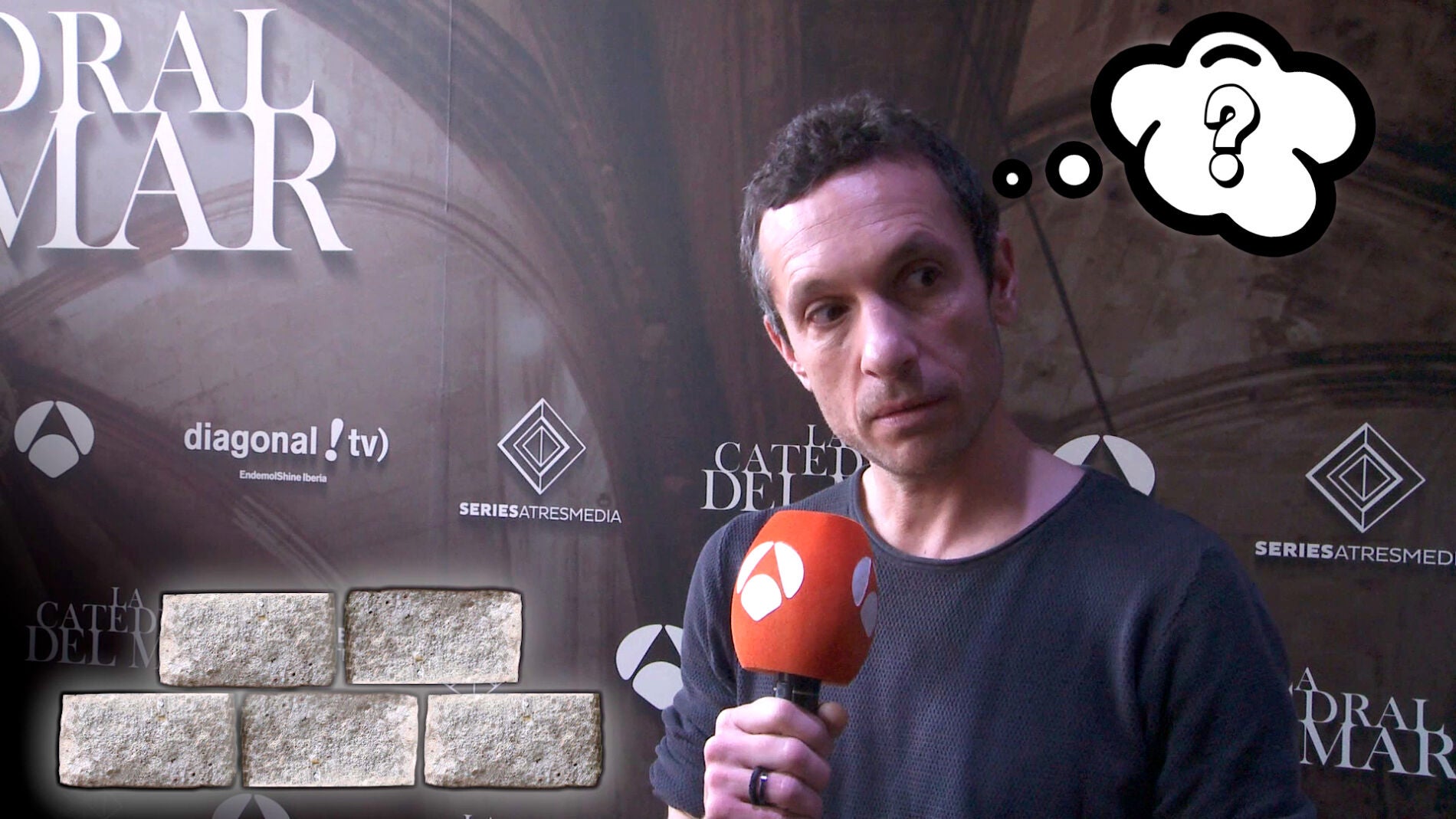 Pablo Derqui demuestra todo lo que sabe sobre 'La Catedral del Mar'