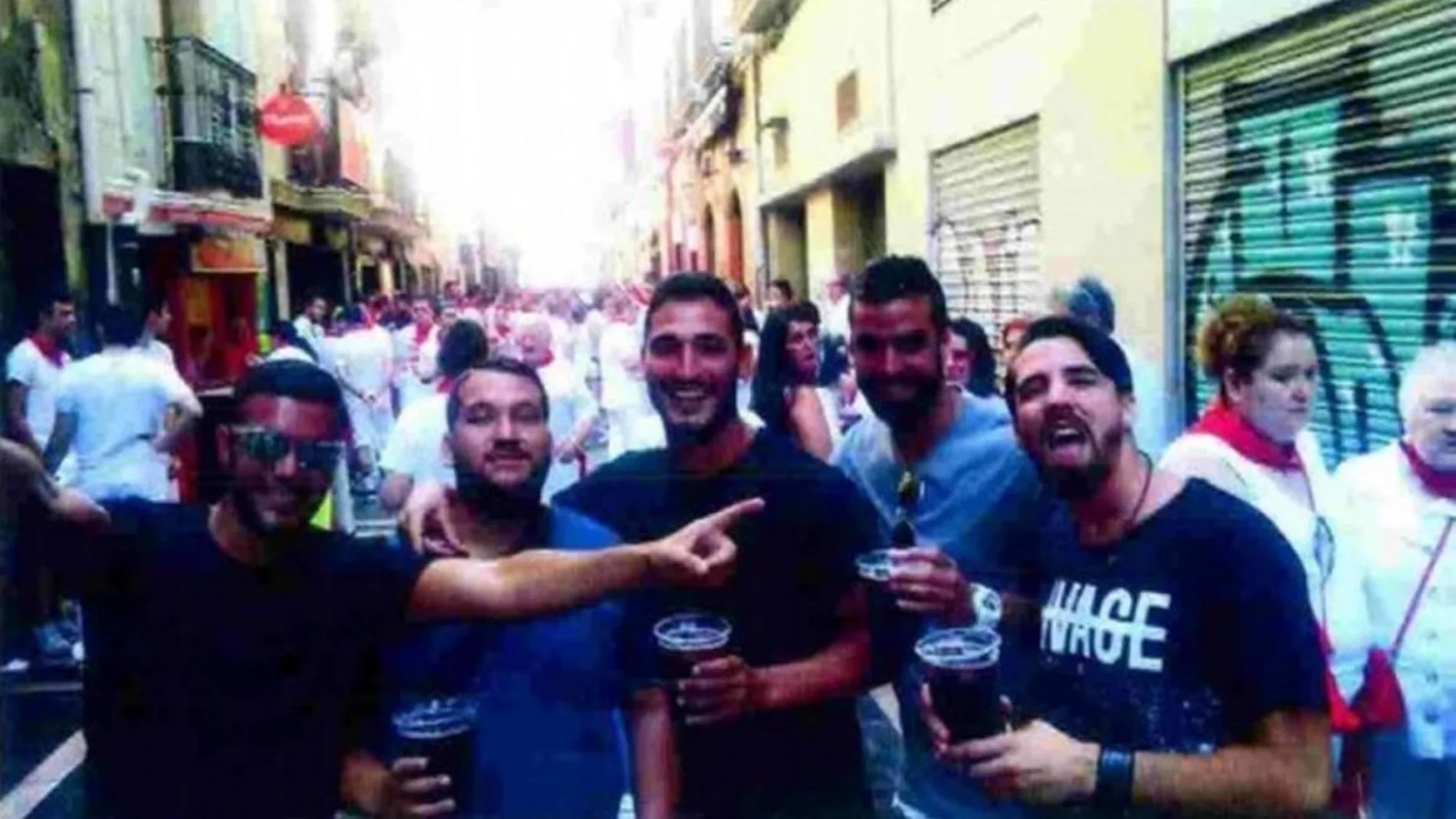 Los miembros de 'La Manada' Los miembros de 'La Manada'
