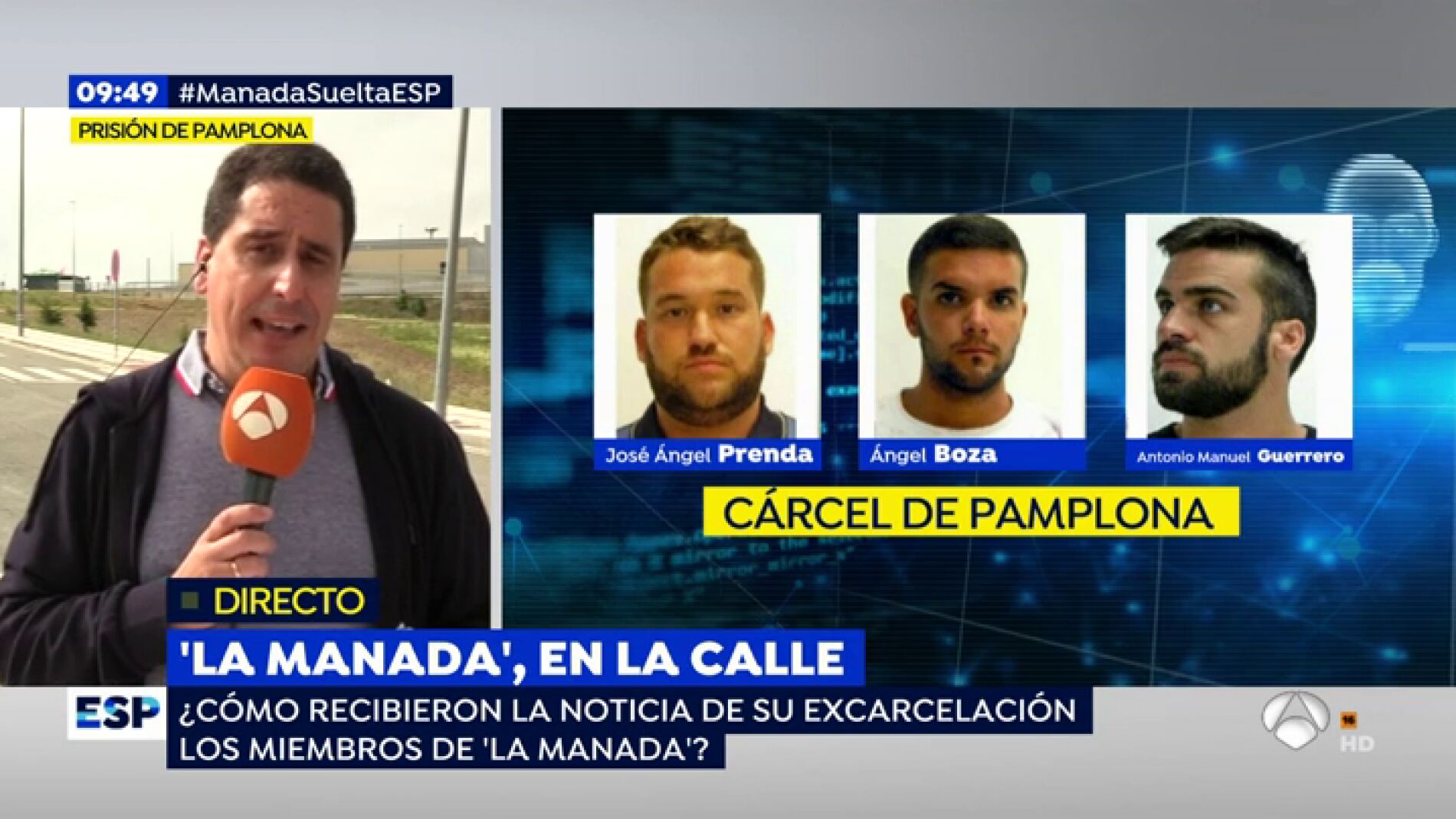  Así recibió 'La Manada' la noticia de su puesta en libertad: "Dieron saltos de alegría y enseñaron el auto a sus compañeros de módulo"