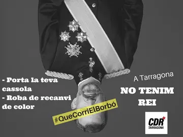 Manifestación contra el Rey Manifestación contra el Rey