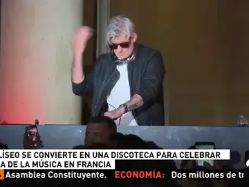 El Palacio de Eliseo se convierte en una discoteca para celebrar el Día de la Música El Palacio de Eliseo se convierte en una discoteca para celebrar el Día de la Música