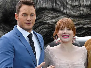 Chris Pratt y Bryce Dallas Howard Chris Pratt y Bryce Dallas Howard