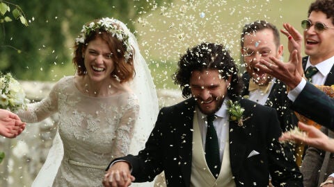 Kit Harington se casa con Rose Leslie 