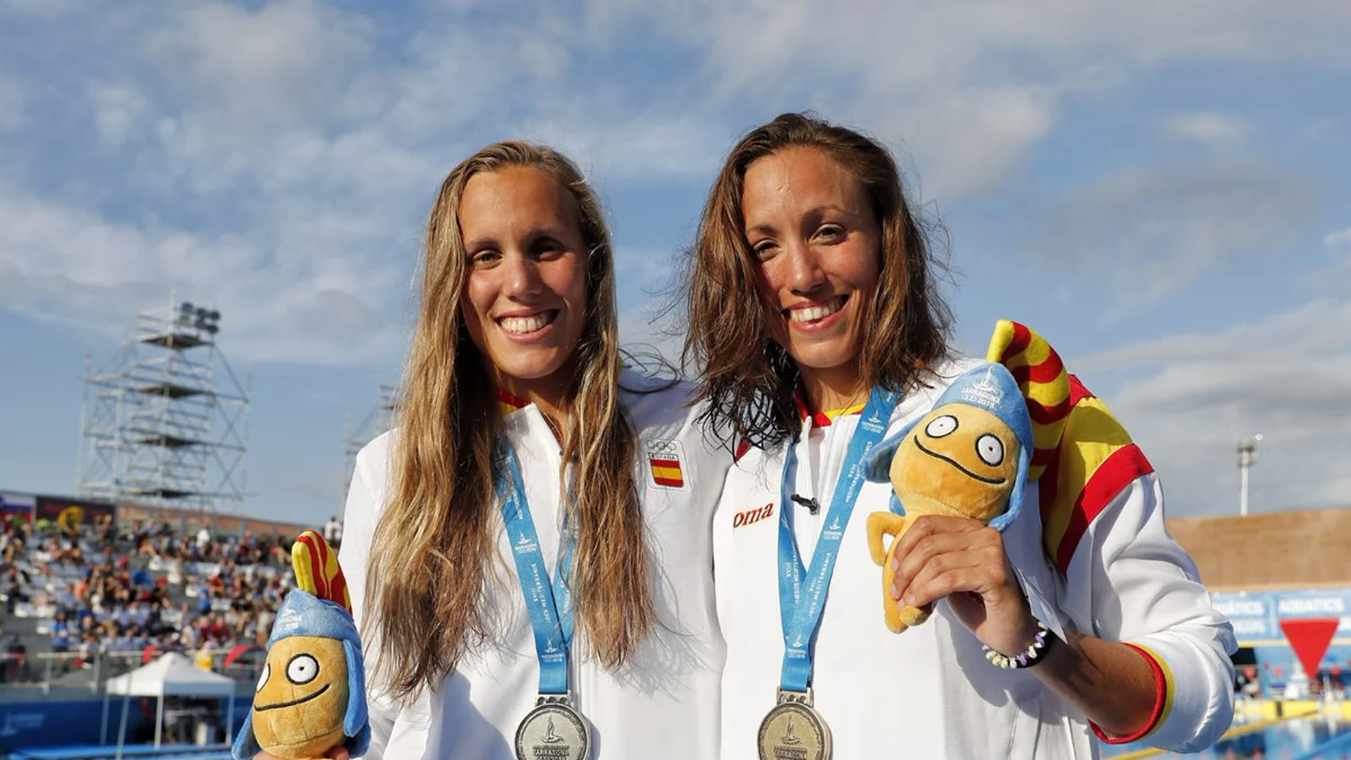 Marina García y Jessica Vall, plata y oro en 200 metros braza Marina García y Jessica Vall, plata y oro en 200 metros braza