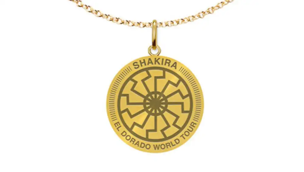 El colgante que Shakira ha tenido que retirar de su gira