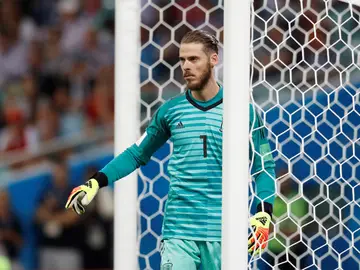 De Gea, durante un partido de España De Gea, durante un partido de España