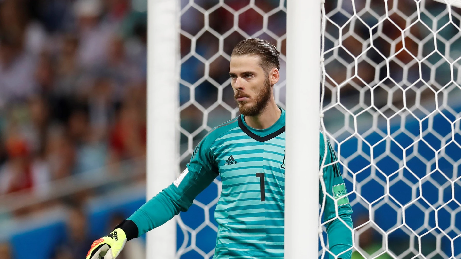 De Gea, durante un partido de España De Gea, durante un partido de España