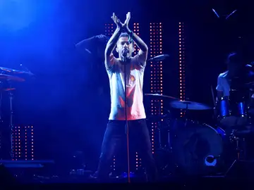 Vetusta Morla en el concierto en la Caja Mágica en Madrid Vetusta Morla en el concierto en la Caja Mágica en Madrid