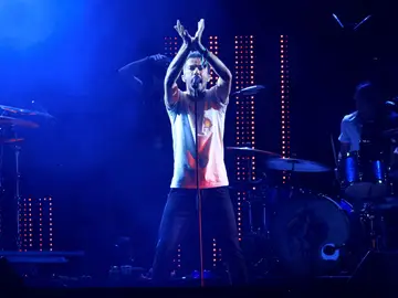 Vetusta Morla en el concierto en la Caja Mágica en Madrid Vetusta Morla en el concierto en la Caja Mágica en Madrid