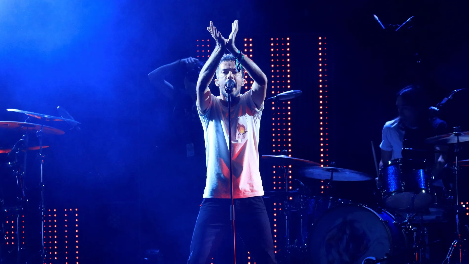 Vetusta Morla en el concierto en la Caja Mágica en Madrid Vetusta Morla en el concierto en la Caja Mágica en Madrid
