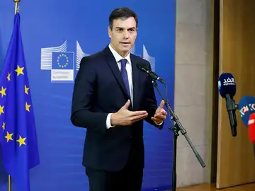Pedro Sánchez en Bruselas Pedro Sánchez en Bruselas