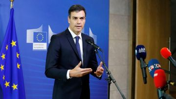 Pedro Sánchez en Bruselas