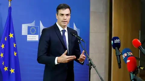 Pedro Sánchez en Bruselas Pedro Sánchez en Bruselas
