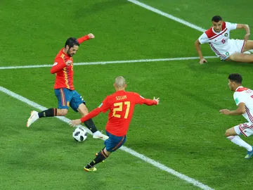 El gol de Isco ante Marruecos El gol de Isco ante Marruecos