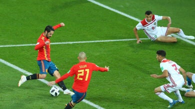 Isco, MVP del partido ante Marruecos: 