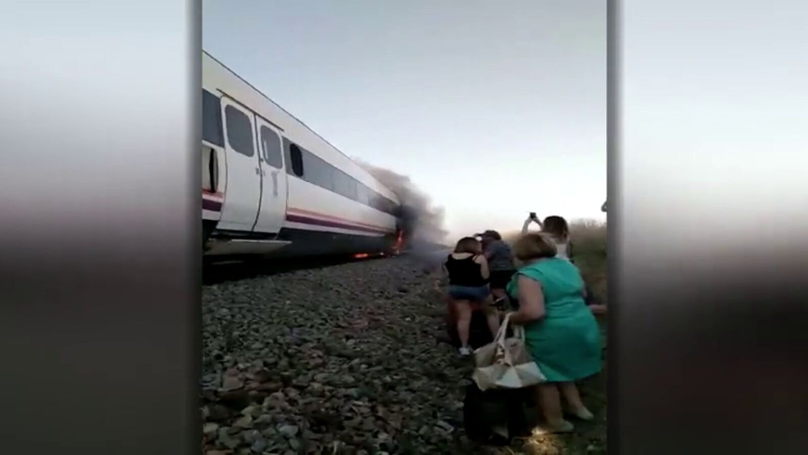 Se incendia un vagón del tren que une Madrid con Extremadura