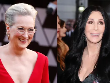 Meryl Streep y Cher son muy amigas Meryl Streep y Cher son muy amigas