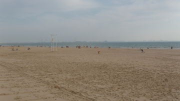 Una playa de El Puerto de Santa María