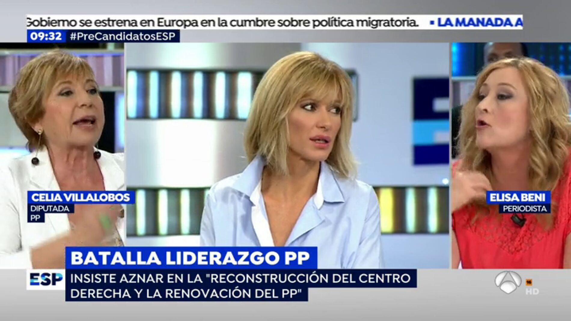  Susanna Griso media en una ri&ntilde;a entre Elisa Beni y Celia Villalobos: "Si ten&eacute;is un problema os vais al psiquiatra"