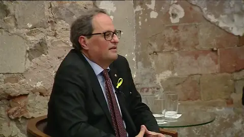 Torra quiere otro 1-O para hacer efectiva la independencia Torra quiere otro 1-O para hacer efectiva la independencia