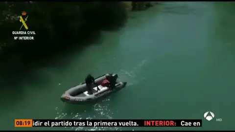 Continúa la búsqueda del joven desaparecido al caer con su coche en un río en Graus (Huesca) Continúa la búsqueda del joven desaparecido al caer con su coche en un río en Graus (Huesca)