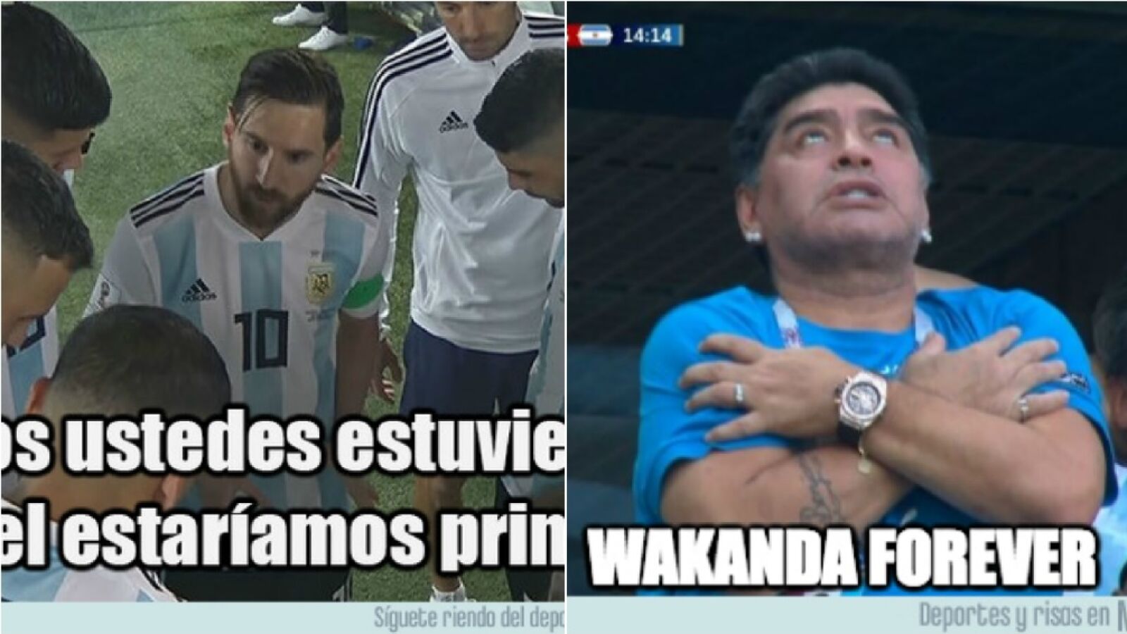 Los mejores memes del Nigeria vs Argentina
