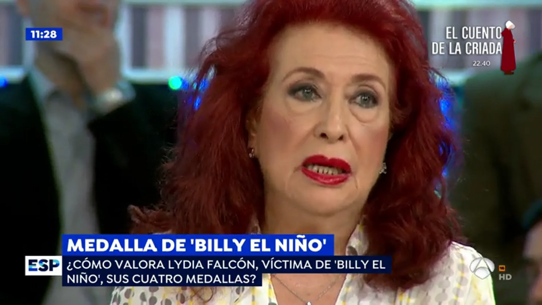   Lidia Falcón recuerda las torturas de 'Billy El Niño: "El médico le pidió que me dejara descansar porque no aguantaría más"