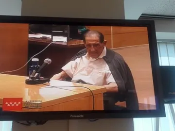 El doctor Vela durante el juicio El doctor Vela durante el juicio