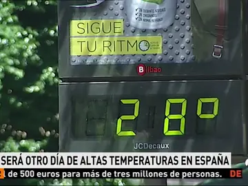 Altas temperaturas en casi todo el país y chubascos en el nororeste peninsular Altas temperaturas en casi todo el país y chubascos en el nororeste peninsular