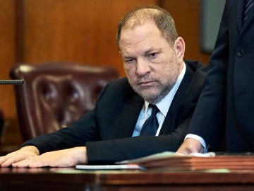 Harvey Weinstein en el juzgado