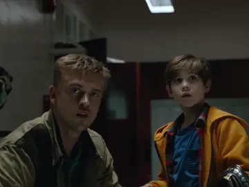 Olivia Munn, Boyd Holbrook y Jacob Tremblay en 'The Predator' Olivia Munn, Boyd Holbrook y Jacob Tremblay en 'The Predator'