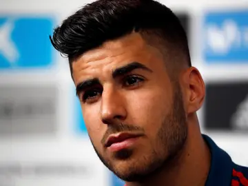 Asensio, en rueda de prensa Asensio, en rueda de prensa