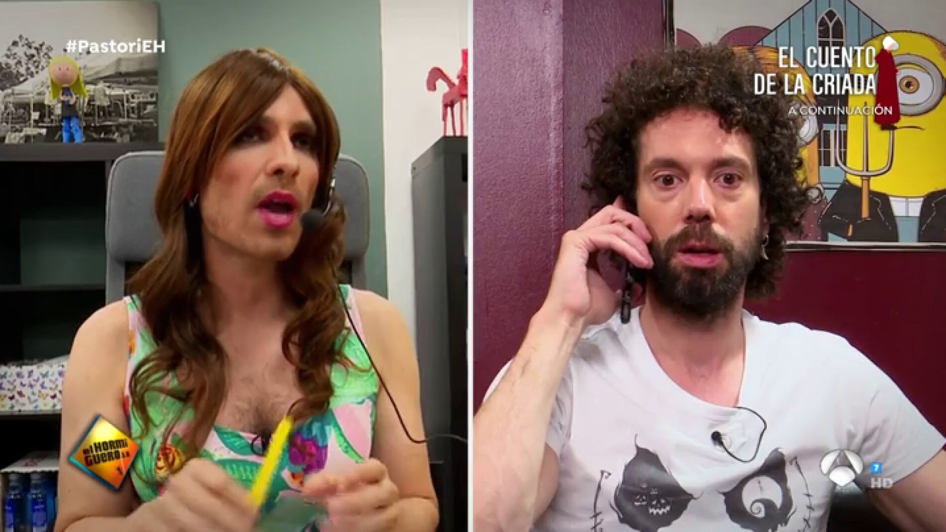 Juan y Damiana recuerdan "las mentiras del verano" y sorprenden con trucos del tel&eacute;fono m&oacute;vil en 'El Hormiguero 3.0'