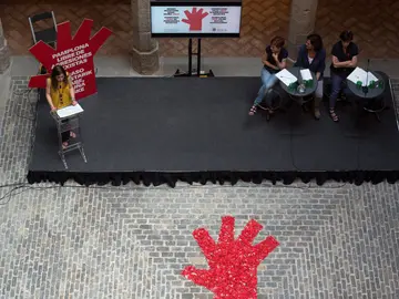 Presentaciones de las acciones contra las agresiones sexistas en San Fermín Presentaciones de las acciones contra las agresiones sexistas en San Fermín