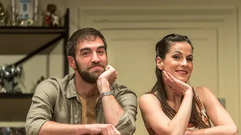 Jon Plazaola y Noemí Ruiz en 'Mandíbula afilada' Jon Plazaola y Noemí Ruiz en 'Mandíbula afilada'