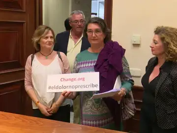 Entregan firmas en el Congreso para pedir que los delitos sexuales no prescriban Entregan firmas en el Congreso para pedir que los delitos sexuales no prescriban