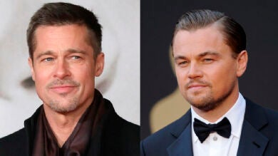 Brad Pitt y Leonardo DiCaprio derrochan complicidad en las primeras imágenes del rodaje de 'Once Upon a Time in Hollywood'