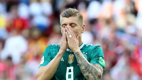 Kroos se lamenta tras la eliminación de Alemania Kroos se lamenta tras la eliminación de Alemania