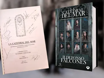 Participa para conseguir el quinto guion de 'La Catedral del Mar' firmado por sus protagonistas Participa para conseguir el quinto guion de 'La Catedral del Mar' firmado por sus protagonistas