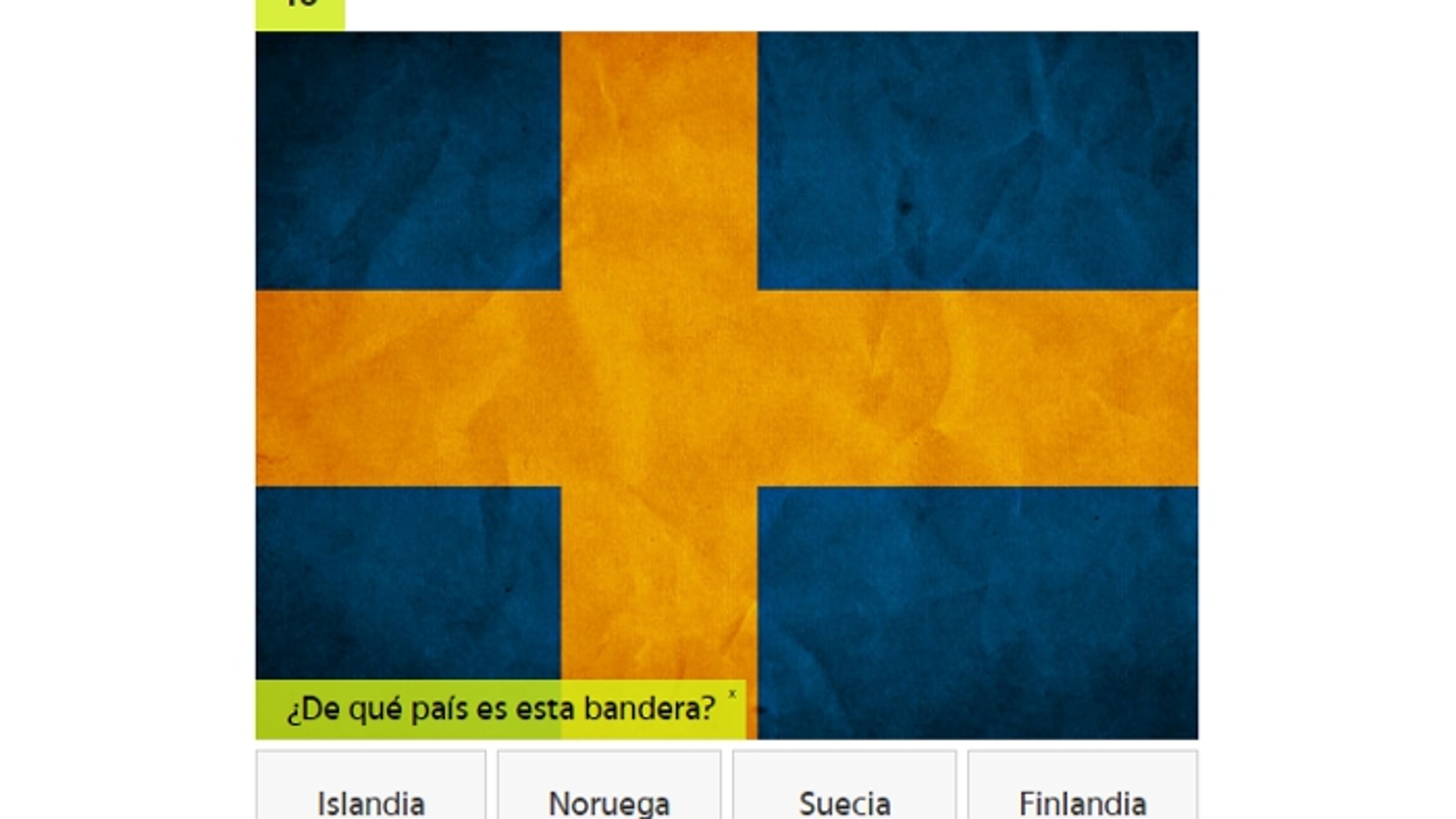 Test de banderas