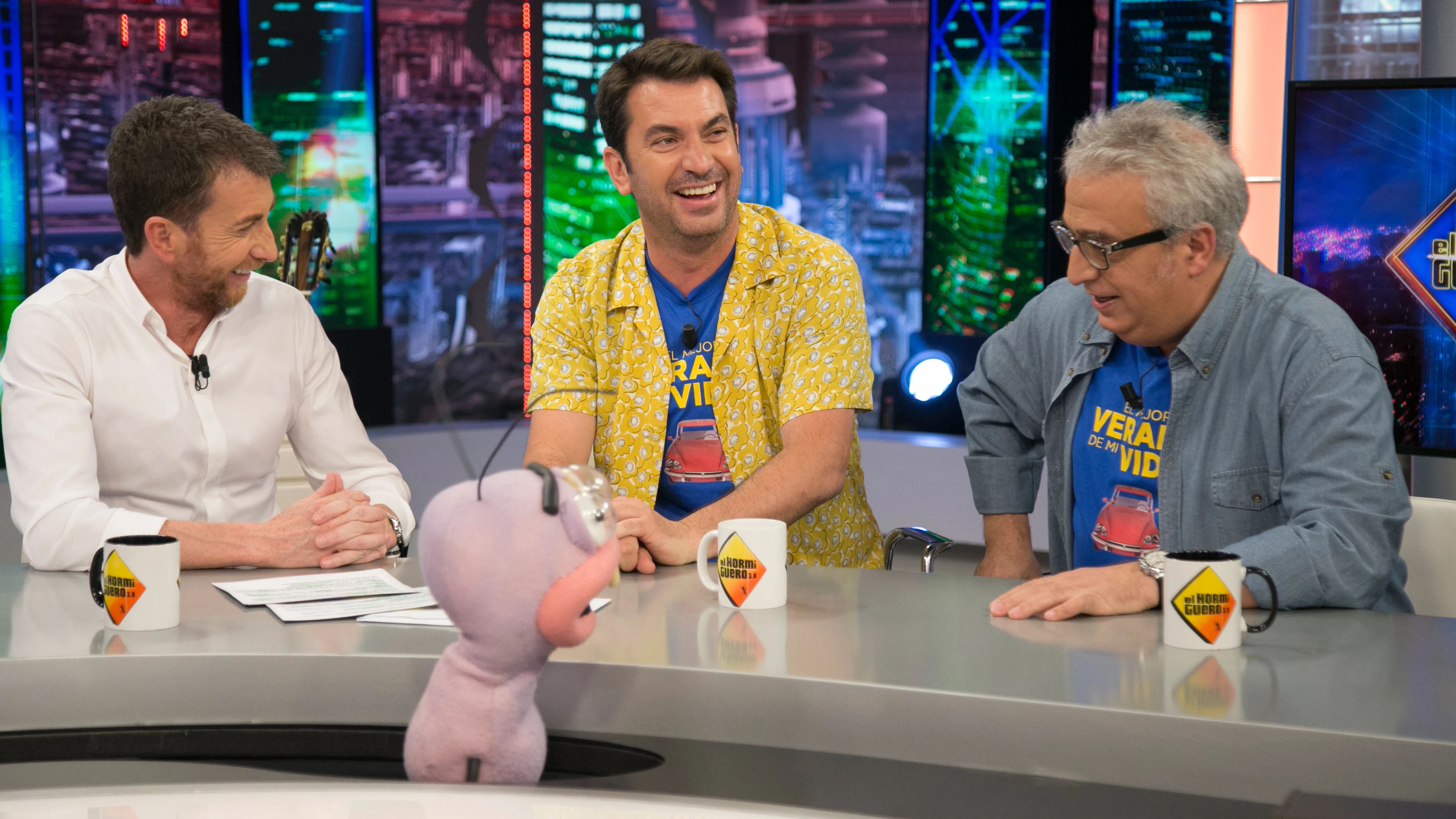 La divertidísima ronda de chistes de Arturo Valls, Leo Harlem, Pablo Motos, Trancas y Barrancas en 'El Hormiguero 3.0'