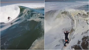Koa Smith sufrea una ola gigante de 1.500 metros