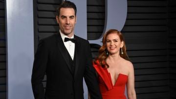 Sacha Baron Cohen y Isla Fisher