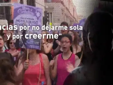 La víctima de 'La Manada' rompe su silencio: "No os quedéis callados porque si lo hacéis, les estáis dejando ganar a ellos" La víctima de 'La Manada' rompe su silencio: "No os quedéis callados porque si lo hacéis, les estáis dejando ganar a ellos"