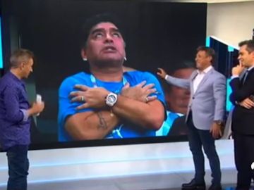 Maradona, ídolo caído