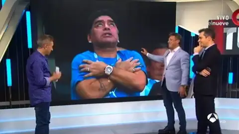 Maradona, ídolo caído Maradona, ídolo caído