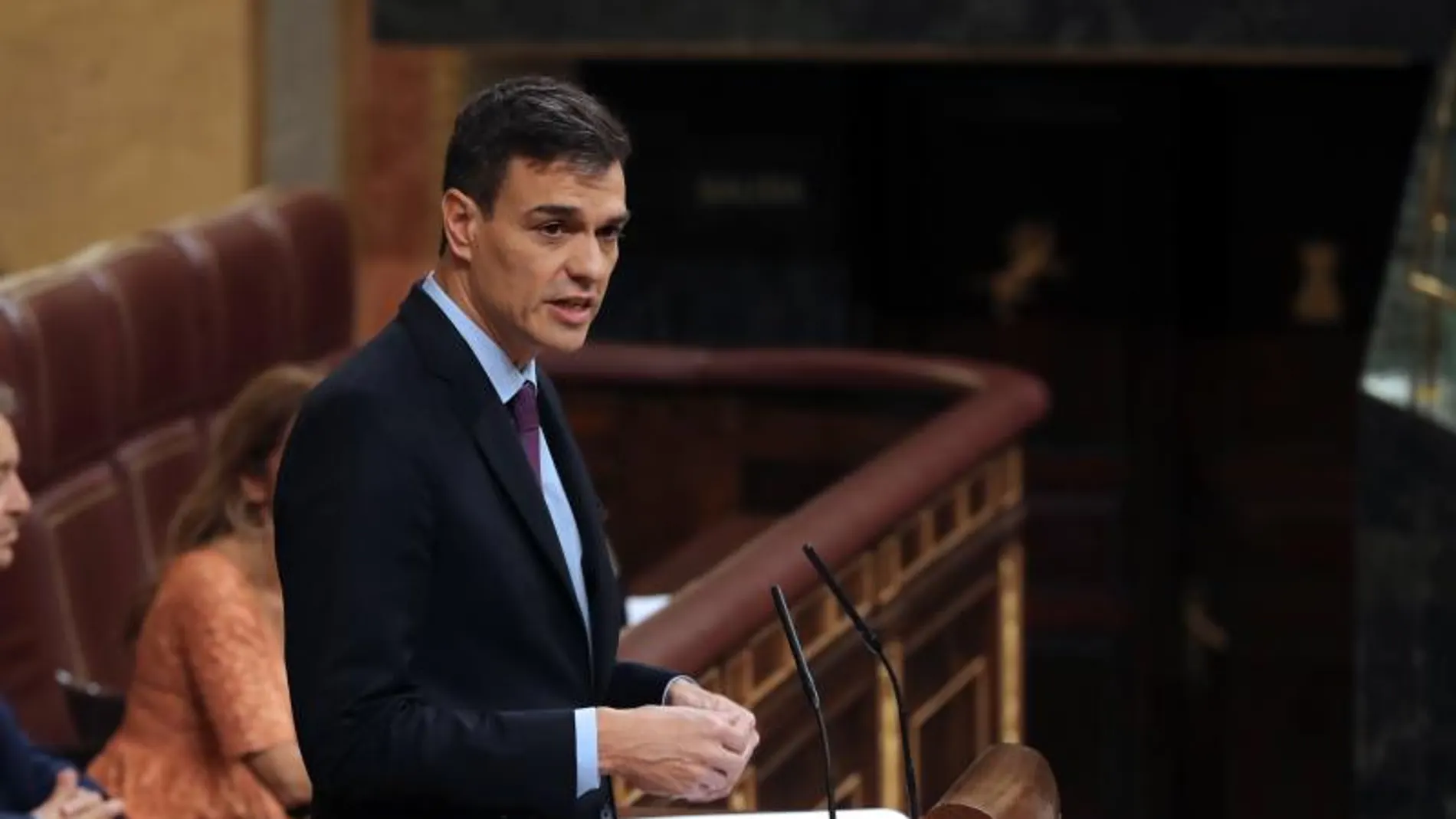 Pedro Sánchez en el Congreso Pedro Sánchez en el Congreso
