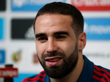 Carvajal, en rueda de prensa Carvajal, en rueda de prensa