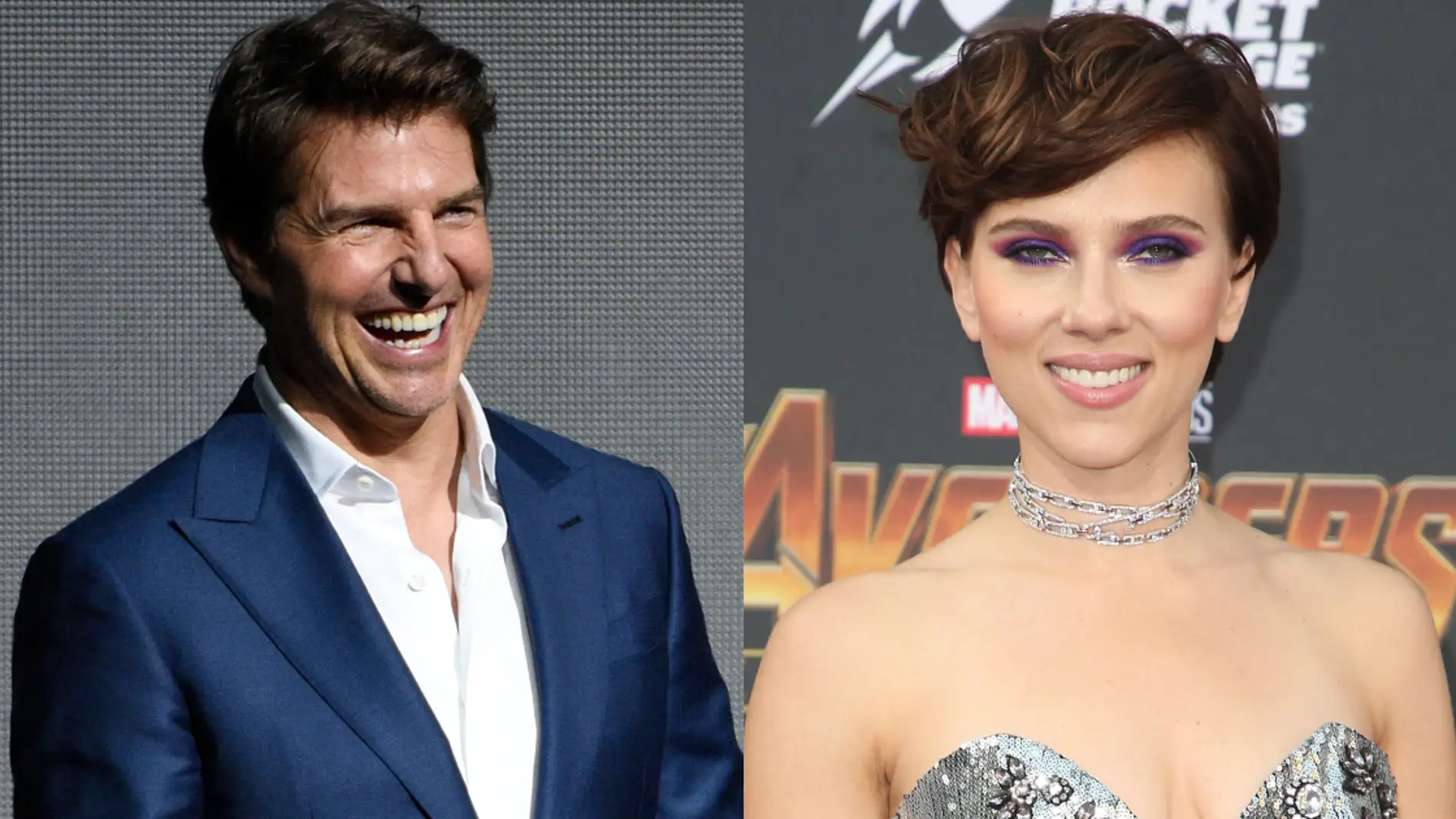 Tom Cruise y Scarlett Johansson
