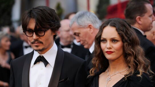 Johnny Depp y Vanessa Paradis